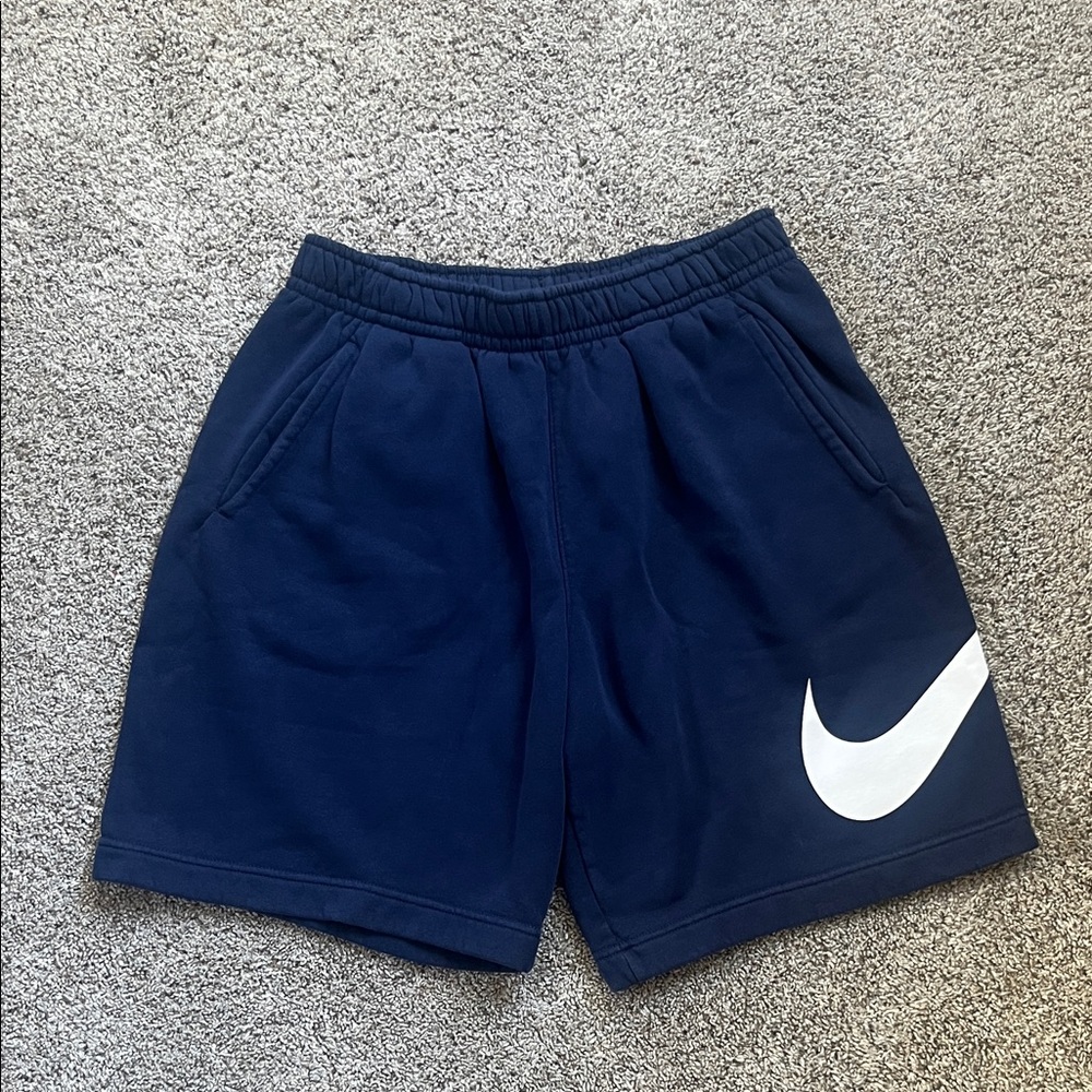 Nike Navy Sweatshorts
